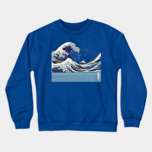 Hokusai Great Wave Vintage Japanese Art Crewneck Sweatshirt